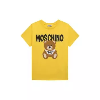 Хлопковая футболка Moschino