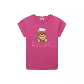 Хлопковая футболка Moschino