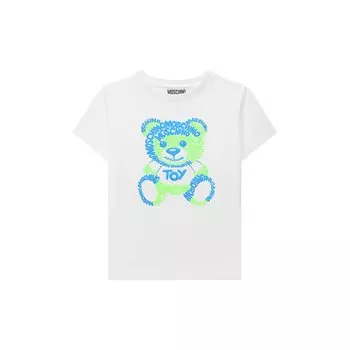 Хлопковая футболка Moschino