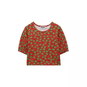 Хлопковая футболка Moschino