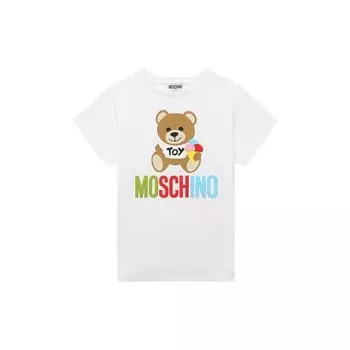 Хлопковая футболка Moschino