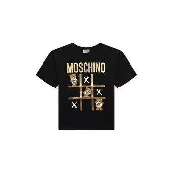 Хлопковая футболка Moschino