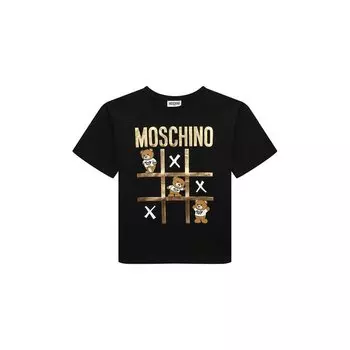Хлопковая футболка Moschino