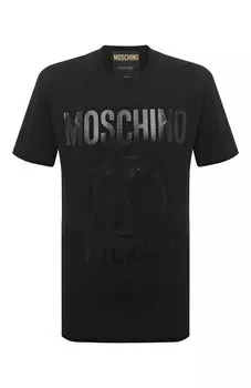 Хлопковая футболка Moschino