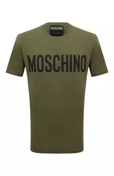 Хлопковая футболка Moschino