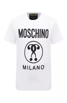 Хлопковая футболка Moschino