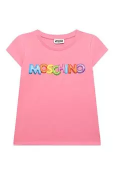 Хлопковая футболка Moschino