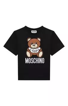 Хлопковая футболка Moschino