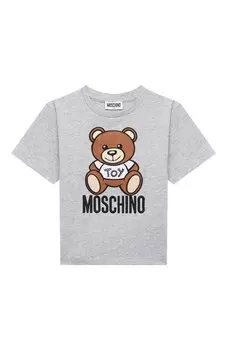 Хлопковая футболка Moschino