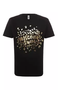 Хлопковая футболка Moschino