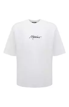 Хлопковая футболка Moschino