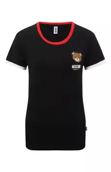 Хлопковая футболка Moschino