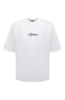 Хлопковая футболка Moschino