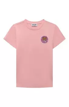 Хлопковая футболка Moschino