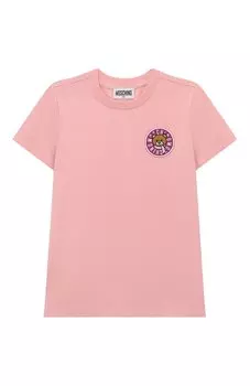 Хлопковая футболка Moschino