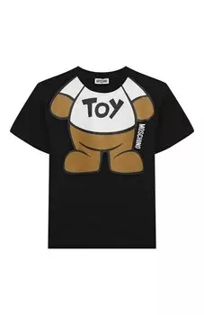 Хлопковая футболка Moschino