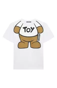 Хлопковая футболка Moschino