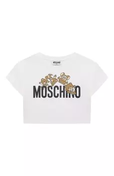 Хлопковая футболка Moschino
