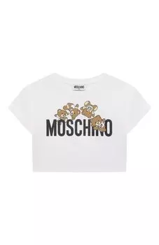 Хлопковая футболка Moschino