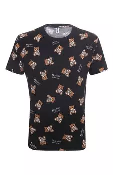 Хлопковая футболка Moschino