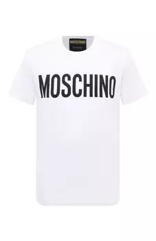 Хлопковая футболка Moschino