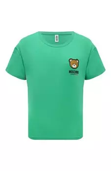 Хлопковая футболка Moschino