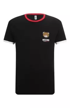 Хлопковая футболка Moschino