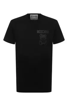Хлопковая футболка Moschino