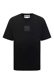 Хлопковая футболка Moschino