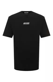 Хлопковая футболка Moschino