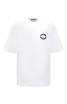 Хлопковая футболка Moschino