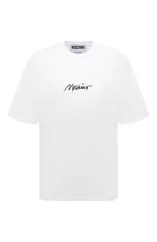 Хлопковая футболка Moschino