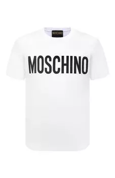 Хлопковая футболка Moschino