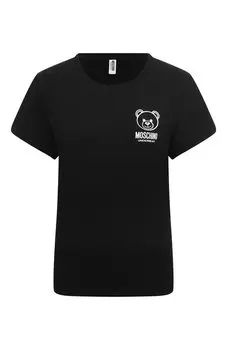 Хлопковая футболка Moschino
