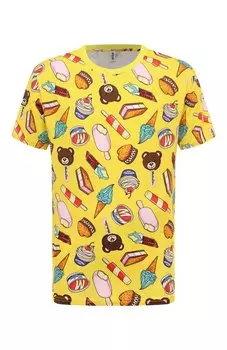 Хлопковая футболка Moschino
