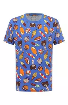 Хлопковая футболка Moschino