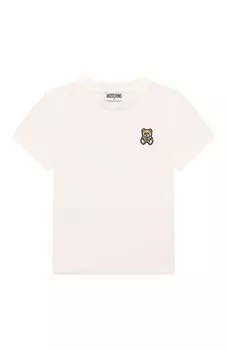 Хлопковая футболка Moschino