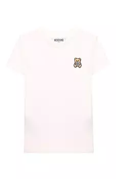 Хлопковая футболка Moschino