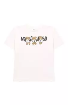 Хлопковая футболка Moschino