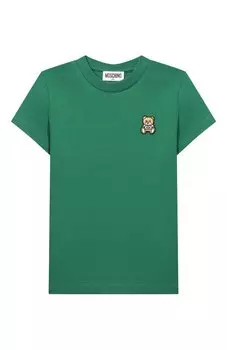 Хлопковая футболка Moschino