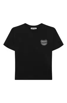 Хлопковая футболка Moschino