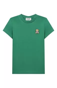 Хлопковая футболка Moschino