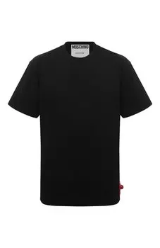 Хлопковая футболка Moschino