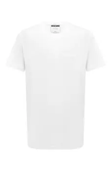 Хлопковая футболка Moschino