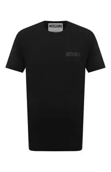 Хлопковая футболка Moschino