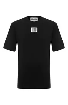 Хлопковая футболка Moschino