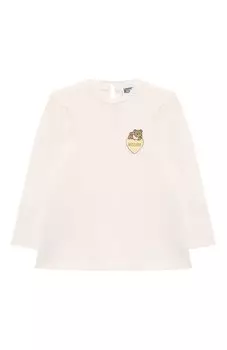 Хлопковый лонгслив Moschino