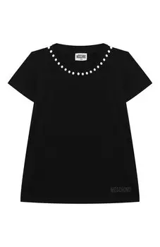 Хлопковая футболка Moschino