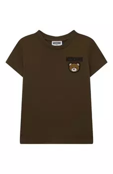 Хлопковая футболка Moschino