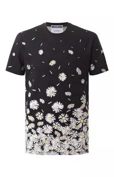 Хлопковая футболка Moschino